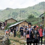 Black H’mong Hill Tribe in Cat Cat Village